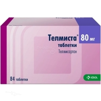 ТЕЛМИСТА 80мг N84 табл КРКА, Д. Д., НОВО МЕСТО