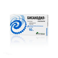 БИСАКОДИЛ-АЛЬТФАРМ 10мг N10 супп рект АЛЬТФАРМ