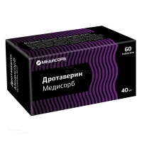 ДРОТАВЕРИН МЕДИСОРБ 40мг N60 табл МЕДИСОРБ