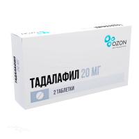ТАДАЛАФИЛ 20мг N2 табл п.п.о. ОЗОН
