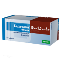 КО-ДАЛЬНЕВА 10мг+2.5мг+8мг N90 табл КРКА-РУС