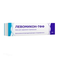 ЛЕВОМИКОН-ТФФ 4г/100г+0.75г/100г x 40г N1 мазь д/наружн прим ТУЛЬСКАЯ ФАРМФАБРИКА (ООО)