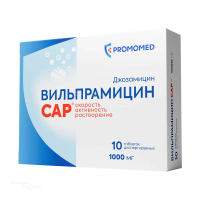 ВИЛЬПРАМИЦИН CAP 1г N10 табл дисперг БИОХИМИК