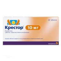 КРЕСТОР 10мг N28 табл п.п.о. ИПР ФАРМАСЬЮТИКАЛС