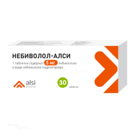 НЕБИВОЛОЛ-АЛСИ 5мг N30 табл АЛСИ ФАРМА