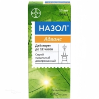 НАЗОЛ АДВАНС 0.025мг/доза x 150доза N1 спрей наз доз ИСТИТУТО ДЕ АНГЕЛИ