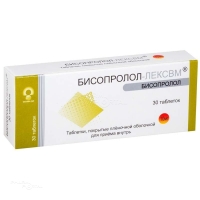 БИСОПРОЛОЛ-ЛЕКСВМ 10мг N30 табл п.п.о. МЕДИСОРБ