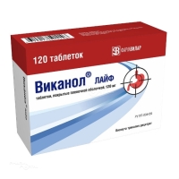 ВИКАНОЛ ЛАЙФ 120мг N120 табл п.п.о. НПО ФАРМВИЛАР