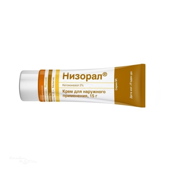 НИЗОРАЛ 2% x 15г N1 крем д/наружн прим ЯНССЕН ФАРМАЦЕУТИКА где