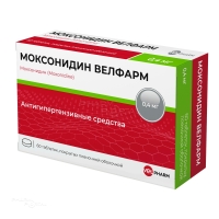 МОКСОНИДИН ВЕЛФАРМ 400мкг N60 табл п.п.о. ВЕЛФАРМ