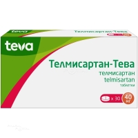 ТЕЛМИСАРТАН-ТЕВА 40мг N30 табл АКТАВИС