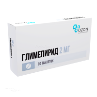ГЛИМЕПИРИД 2мг N90 табл ОЗОН
