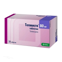 ТЕЛМИСТА 80мг N28 табл КРКА, Д. Д., НОВО МЕСТО