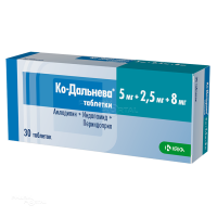 КО-ДАЛЬНЕВА 5мг+2.5мг+8мг N30 табл КРКА-РУС