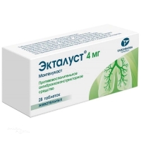 ЭКТАЛУСТ 4мг N28 табл жеват КАНОНФАРМА ПРОДАКШН