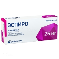 ЭСПИРО 25мг N30 табл п.п.о. ПОЛФАРМА СА ФАРМАСЬЮТИКАЛ ВОРКС