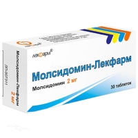 МОЛСИДОМИН-ЛЕКФАРМ 2мг N30 табл ЛЕКФАРМ