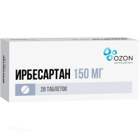 ИРБЕСАРТАН 150мг N28 табл п.п.о. ОЗОН