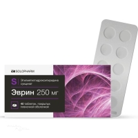 ЭВРИН 250мг N40 табл п.п.о. ГРОТЕКС