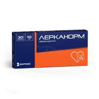 ЛЕРКАНОРМ 10мг N30 табл п.п.о. ВЕРТЕКС