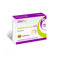 РЕБАМИПИД-СЗ 100мг N60 табл п.п.о. СЕВЕРНАЯ ЗВЕЗДА