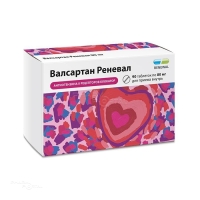 ВАЛСАРТАН РЕНЕВАЛ 80мг N90 табл п.п.о. ПФК ОБНОВЛЕНИЕ