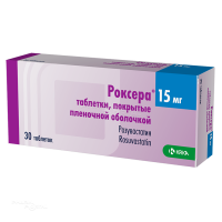 РОКСЕРА 15мг N30 табл п.п.о. КРКА-РУС