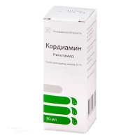 КОРДИАМИН 250мг/мл x 30мл N1 кап д/приема внутрь ТАТХИМФАРМПРЕПАРАТЫ