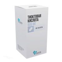 ТИОКТОВАЯ КИСЛОТА 600мг N100 табл п.п.о. ОЗОН