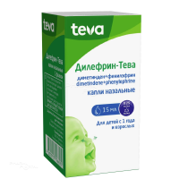 ДИЛЕФРИН-ТЕВА 0.25мг/мл+2.5мг/мл x 15мл N1 кап наз РУБИКОН