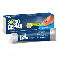 ЭКЗОДЕРИЛ 1% x 30г N1 крем д/наружн прим САЛЮТАС ФАРМА