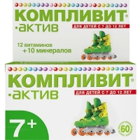 КОМПЛИВИТ-АКТИВ N60 табл п.п.о. ФАРМСТАНДАРТ-УФАВИТА