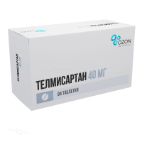 ТЕЛМИСАРТАН 40мг N84 табл ОЗОН