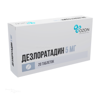ДЕЗЛОРАТАДИН 5мг N20 табл п.п.о. ОЗОН