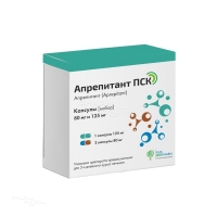 АПРЕПИТАНТ ПСК 80мг; 125мг N2+1 набор: капс ПСК ФАРМА