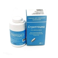 СТРЕПТОЦИД 20г N1 пор д/наружн прим ЛЕКАРЬ