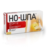 НО-ШПА ФОРТЕ 80мг N24 табл ХИНОИН ФАРМАСЬЮТИКАЛ ЭНД КЕМИКАЛ ВОРКС