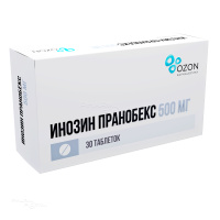 ИНОЗИН ПРАНОБЕКС 500мг N30 табл ОЗОН