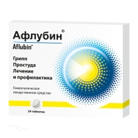 АФЛУБИН N24 табл подъяз гомеопат РИЧАРД БИТТНЕР