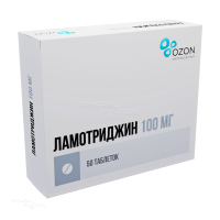 ЛАМОТРИДЖИН 100мг N50 табл ОЗОН