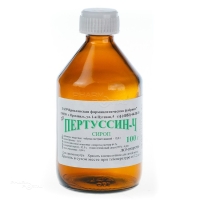 ПЕРТУССИН-Ч 1г/100г+12г/100г x 100г N1 сироп ЯРОСЛАВСКАЯ ФАРМАЦЕВТИЧЕСКАЯ ФАБРИКА