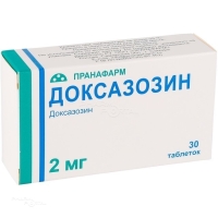 ДОКСАЗОЗИН 2мг N30 табл ПРАНАФАРМ