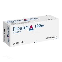 ЛОЗАП 100мг N30 табл п.п.о. САНЕКА ФАРМАСЬЮТИКАЛС