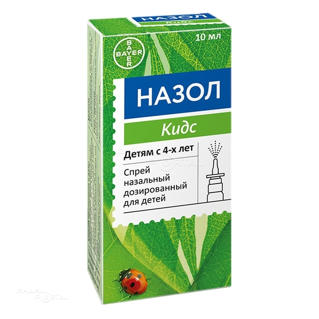 НАЗОЛ КИДС 0.125мг/доза x 150доза N1 спрей наз доз д/дет ИСТИТУТО ДЕ АНГЕЛИ