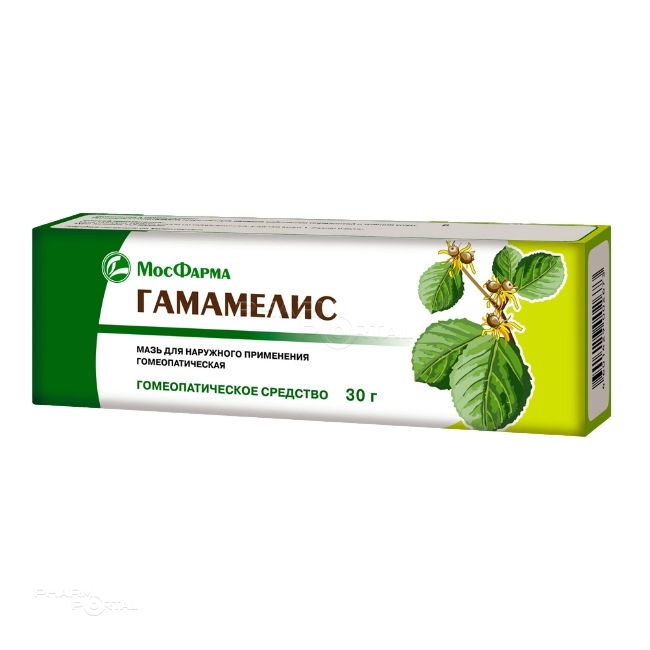 ГАМАМЕЛИС 30г N1 мазь д/местн и наружн прим гомеопат МОСКОВСКАЯ ФАРМАЦЕВТИЧЕСКАЯ ФАБРИКА