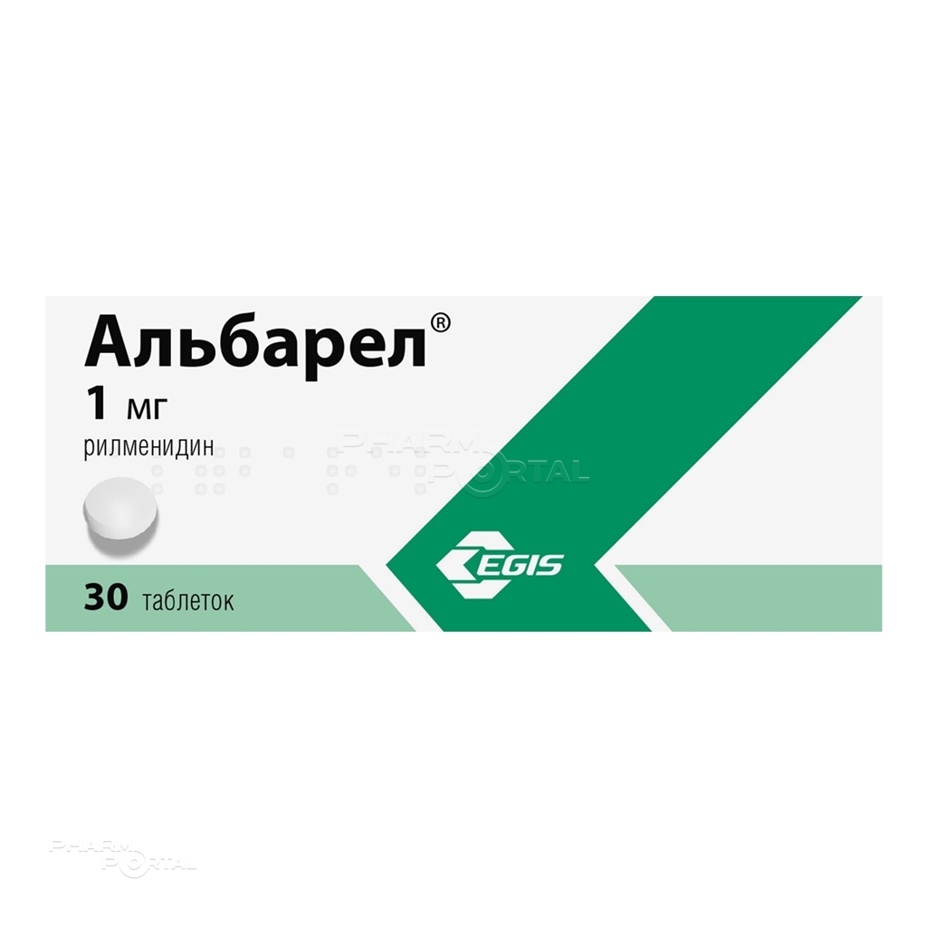 АЛЬБАРЕЛ 1мг N30 табл ЛАБОРАТОРИИ СЕРВЬЕ