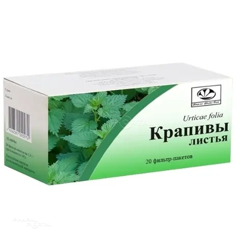 КРАПИВЫ ЛИСТЬЯ 1.5г N20 лист-пор ФИТО-БОТ