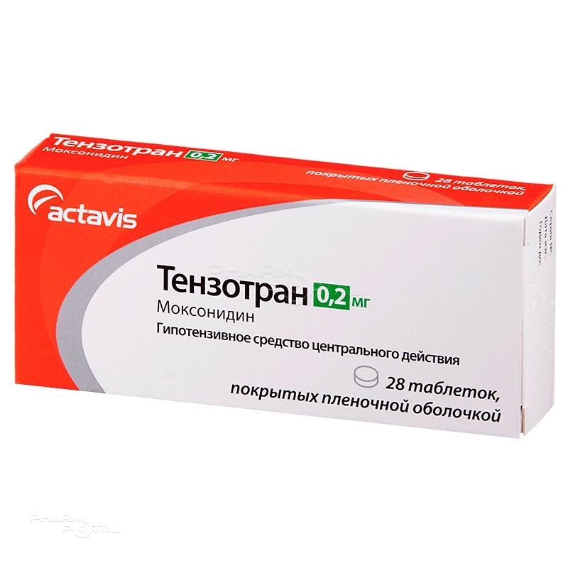 ТЕНЗОТРАН 200мкг N28 табл п.п.о. МЕРКЛЕ