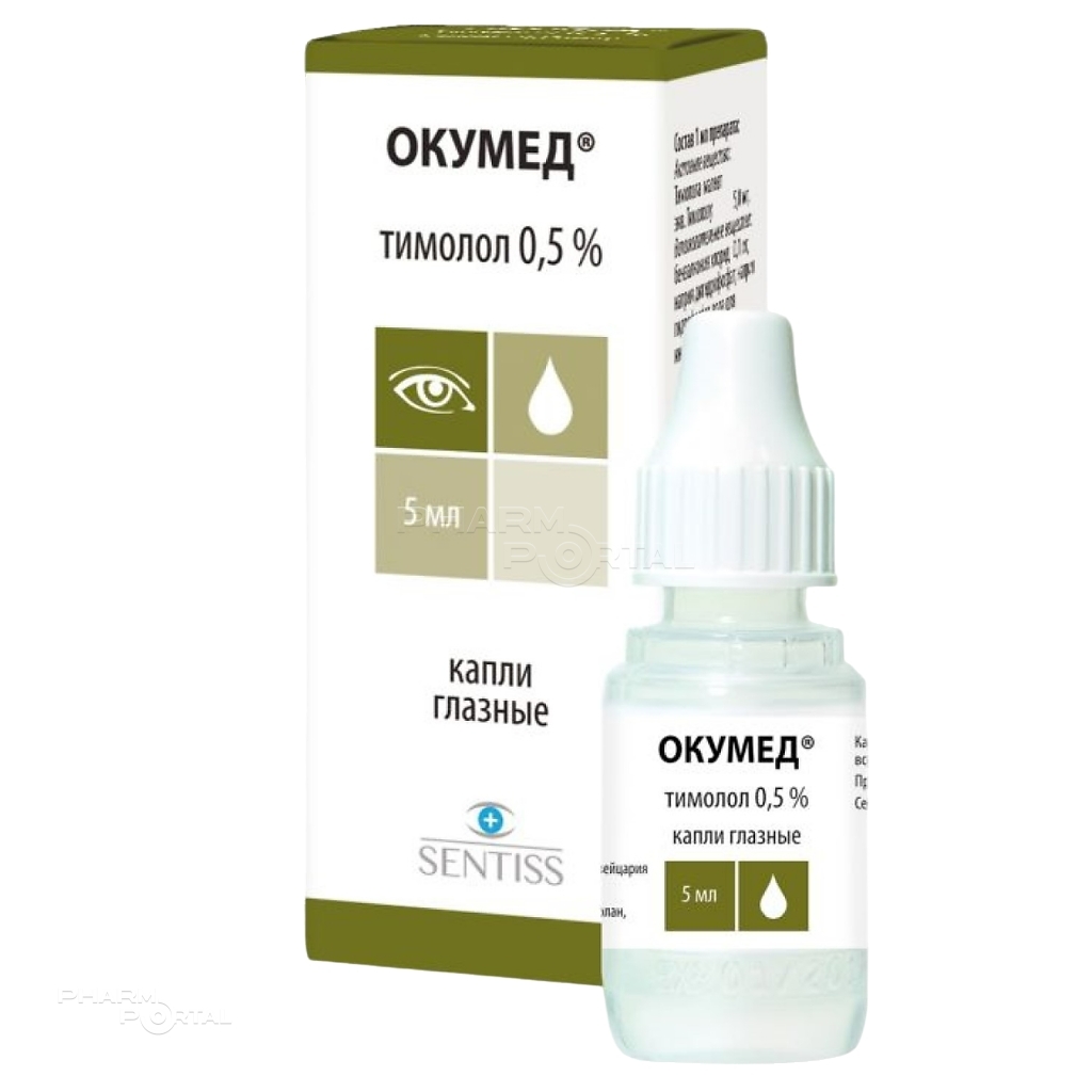 ОКУМЕД 0.5% x 5мл N1 кап глазн СЕНТИСС ФАРМА