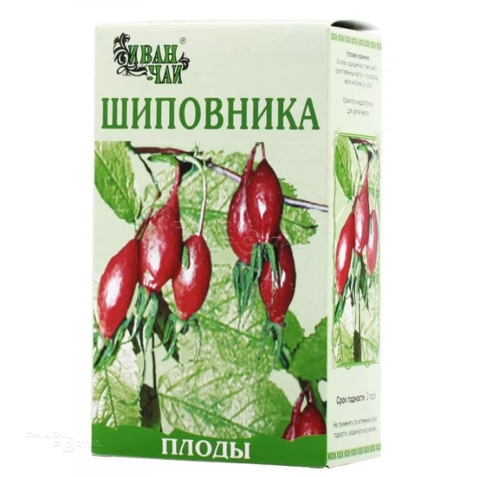 ШИПОВНИКА ПЛОДЫ 50г N1 плоды цельн ИВАН-ЧАЙ